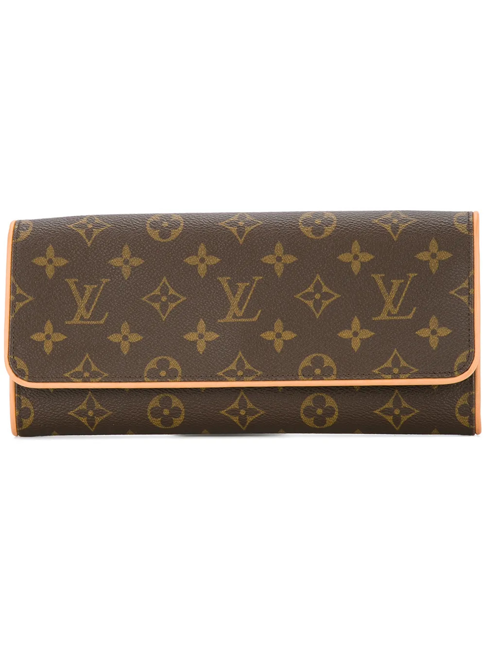 Louis Vuitton Vintage Twin GM clutch - Brown | FarFetch US