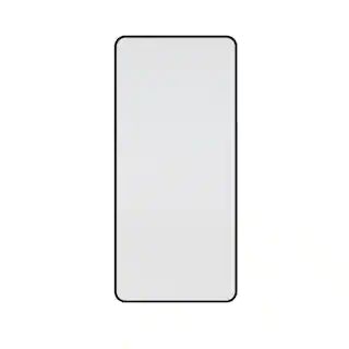 Glass Warehouse 22 in. W x 48 in. H Stainless Steel Framed Radius Corner Bathroom Vanity Mirror i... | The Home Depot