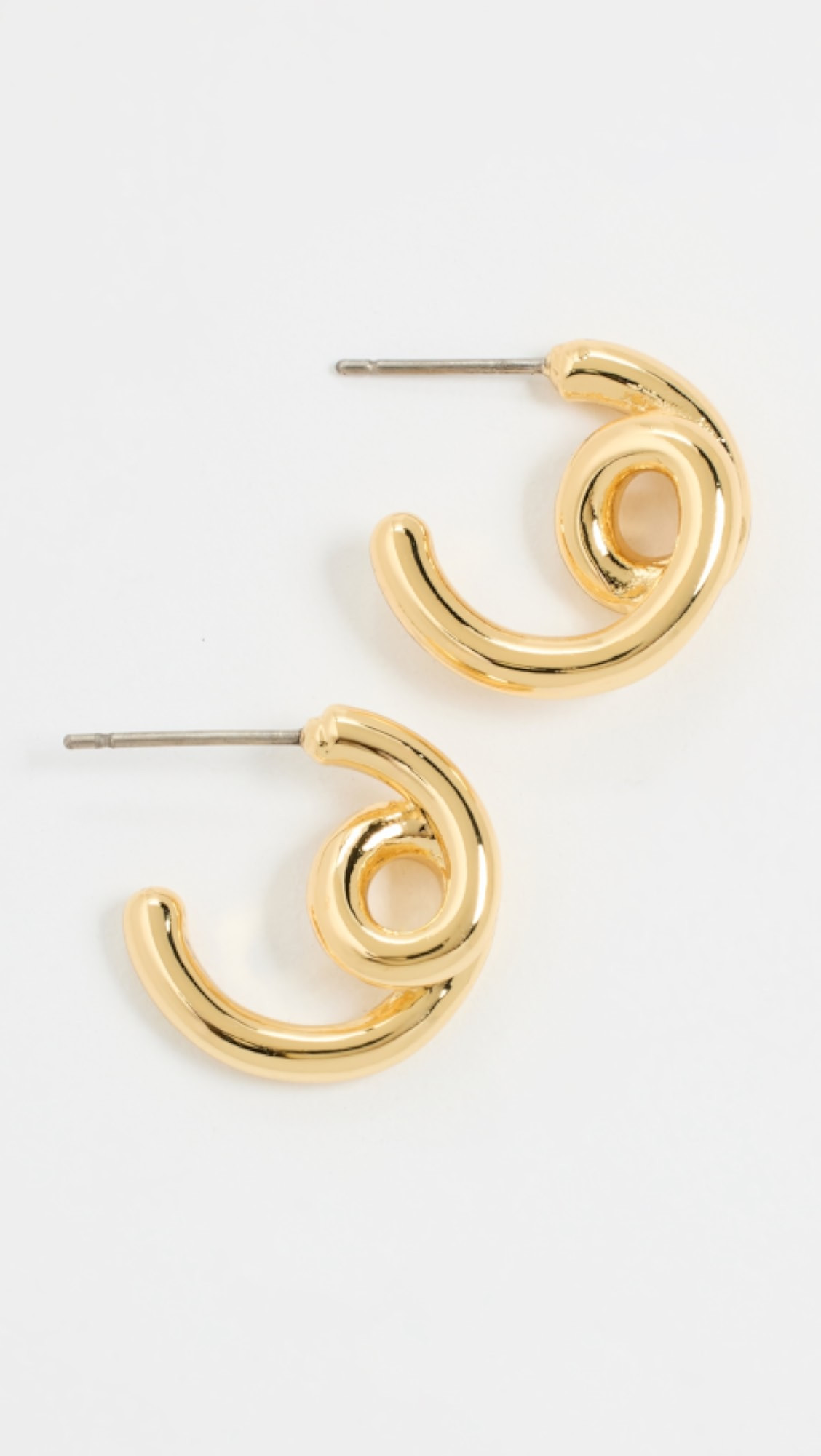 Looped Tube Small Hoop Earrings | Shopbop