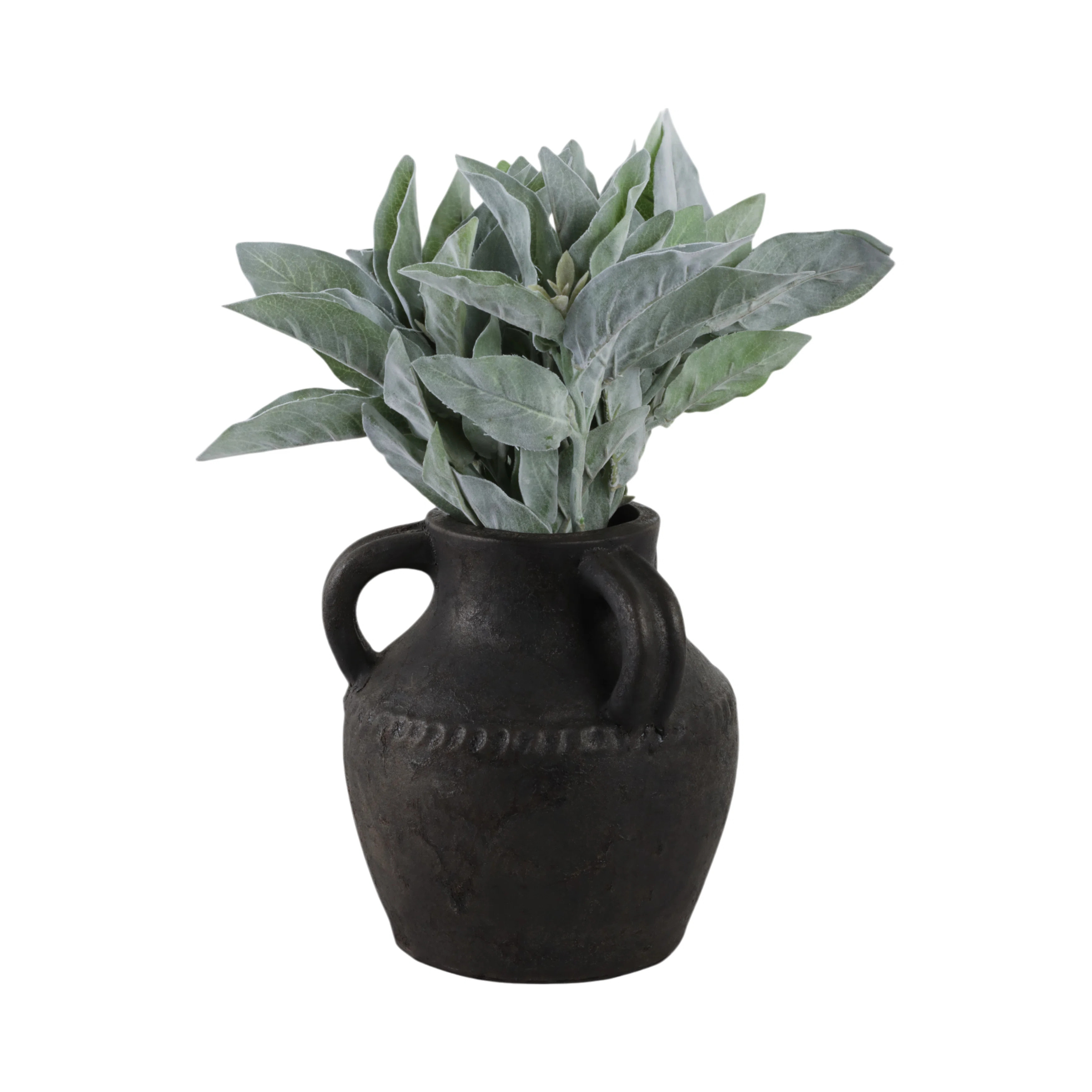 Ebern Designs Elegant Terracotta Triple Handle Vase For Stylish Homes | Wayfair | Wayfair North America