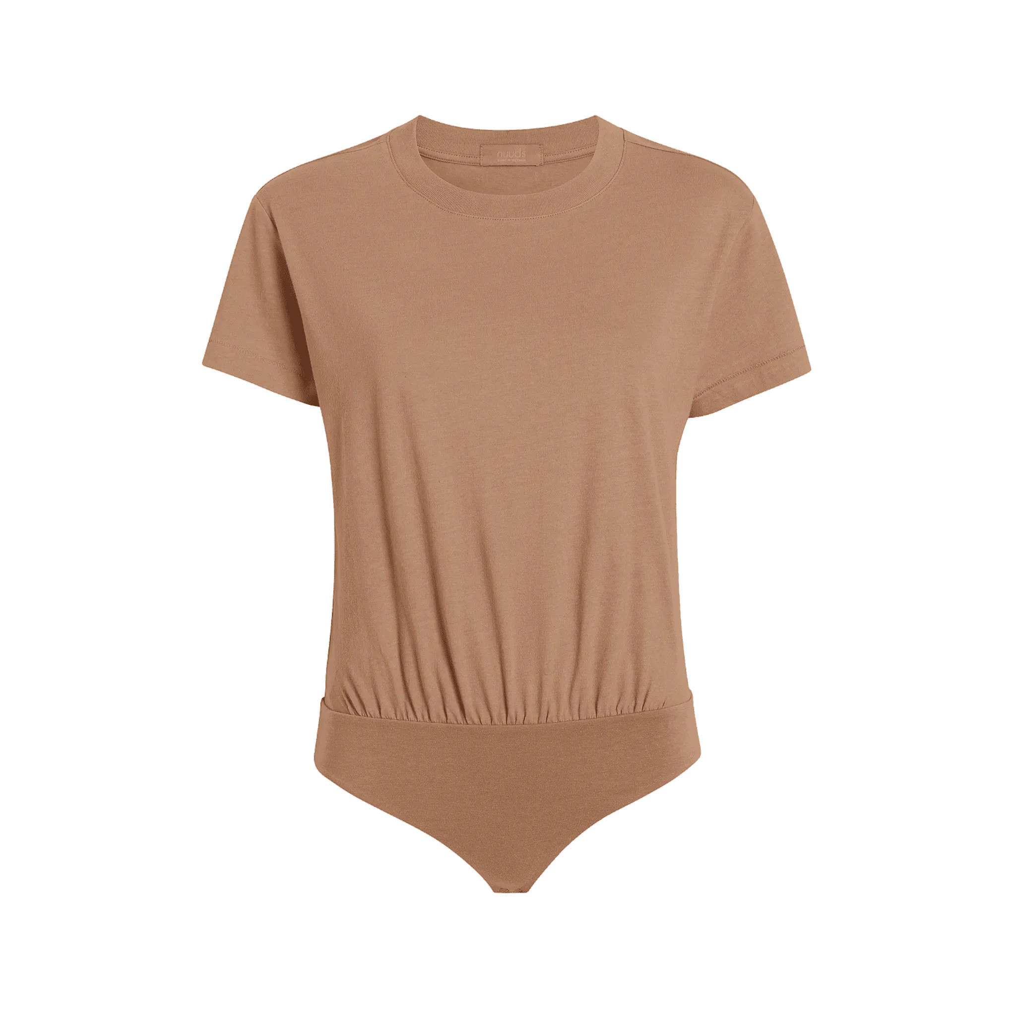Women's Everyday T-Shirt Bodysuit | Cinnamon - nuuds | nuuds