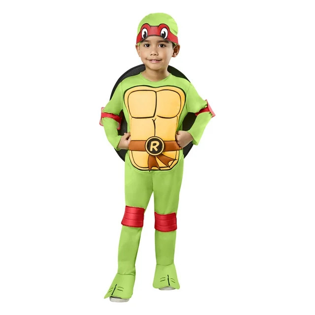 Teenage Mutant Ninja Turtles 4-in-1 Halloween Costume for Toddler, Size 4T, by Rubies | Walmart (US)
