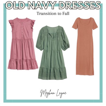 Old navy dresses; fall fashion; workwear; womens fashion; dresses; fall outfits 

#LTKSeasonal #LTKfit #LTKunder100