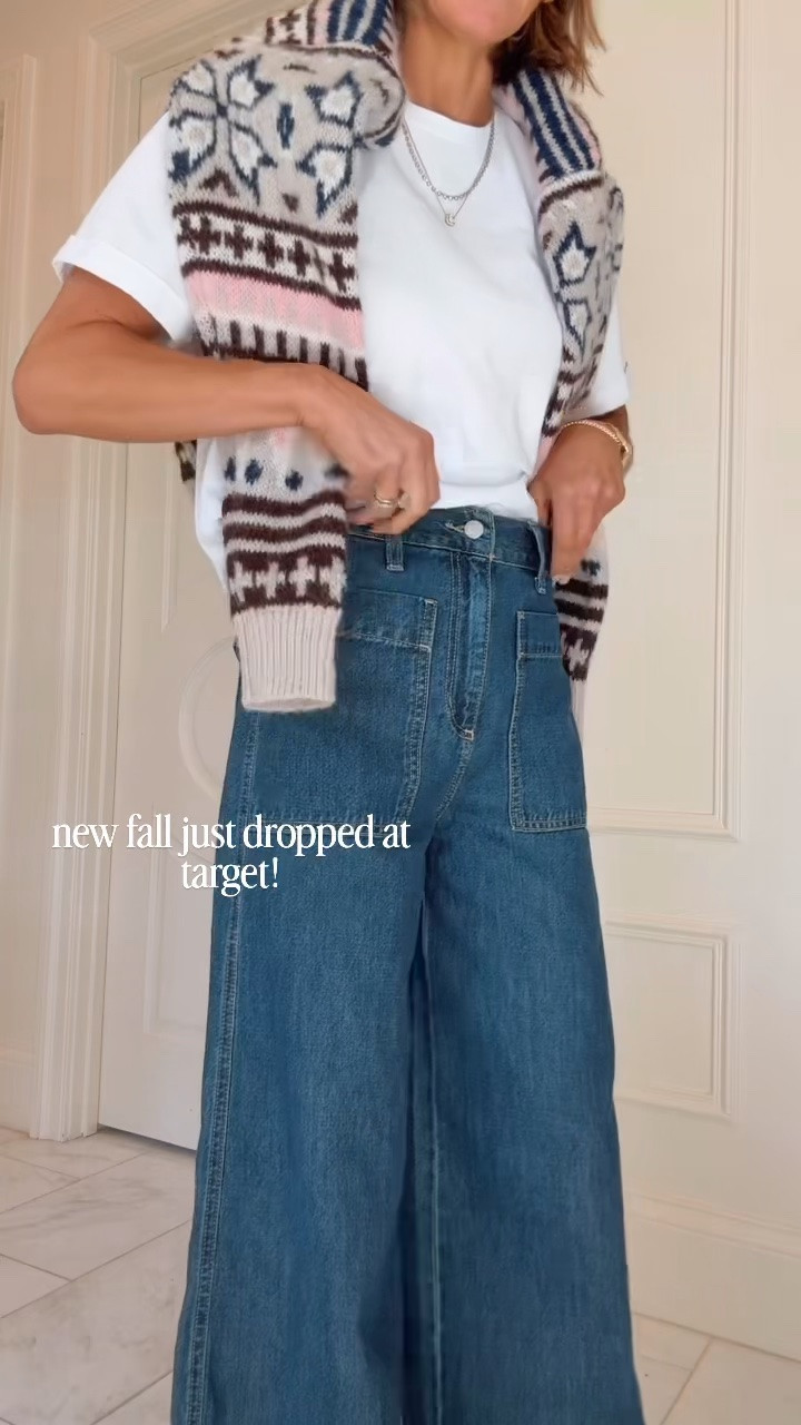 New fall just dropped at Target! I had to buy these wide leg pants in another shade for fall.

#LTKootd #LTKSeasonal