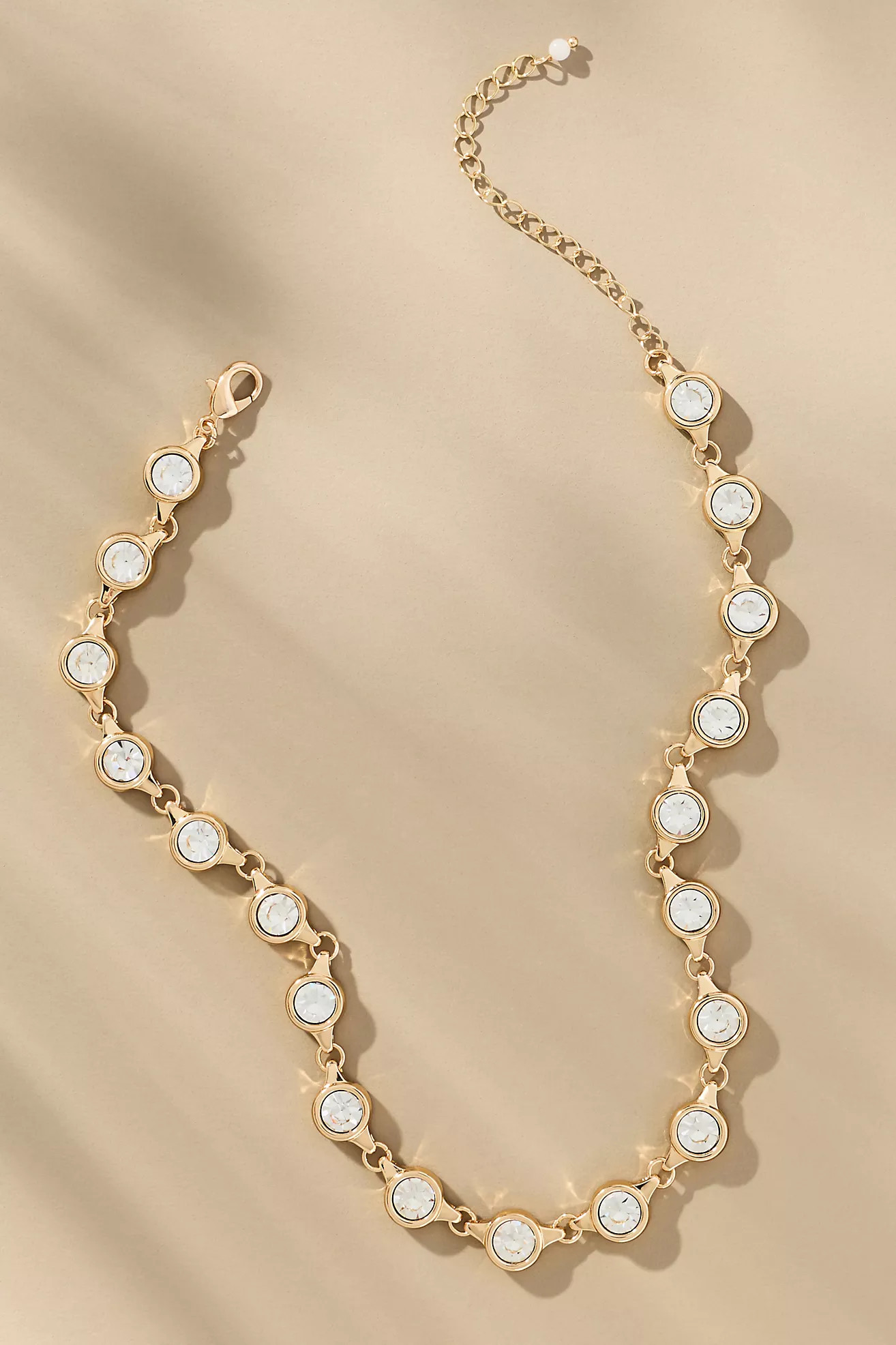 Crystal Circle Necklace | Anthropologie (US)