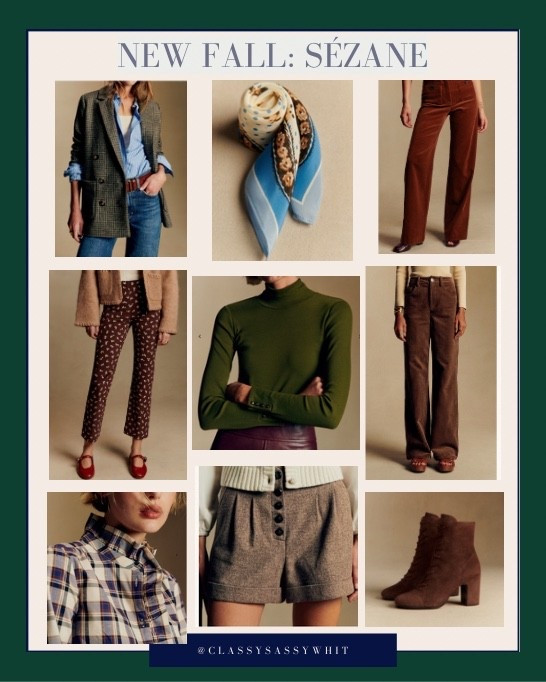 Sezane fall 2025 just dropped, and I want to add the whole catalogue to my closet!! Full of deep moody colors, burgundies, olive greens, rust, and lovely textures like tweed, wool, suede, and velvet  

#LTKSeasonal #LTKStyleTip