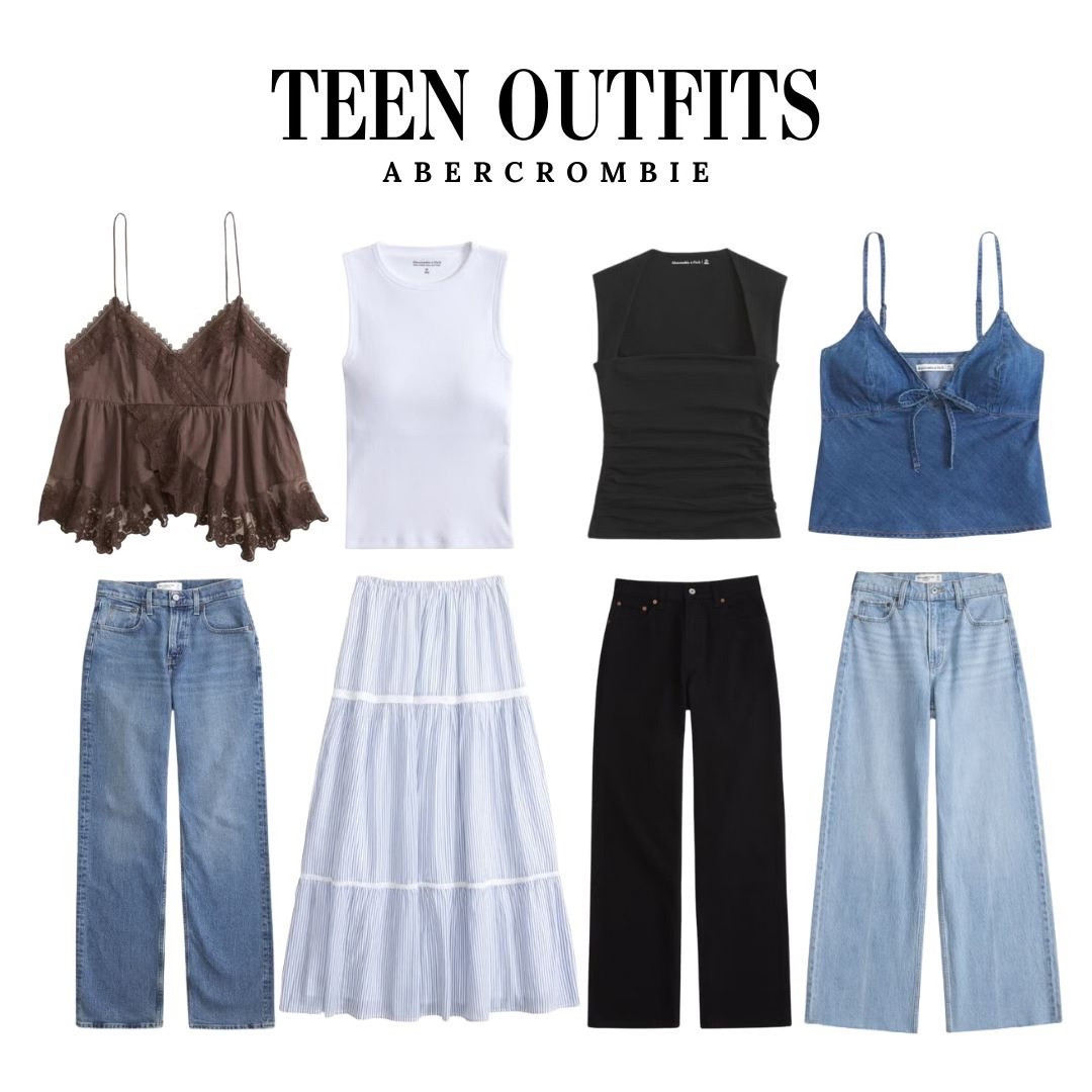 Abercrombie teen pieces that balance trends with everyday comfort.  These are versatile staples that mixes effortlessly with the rest of their wardrobes.

#LTKOver40 #LTKSaleAlert #LTKmomlife