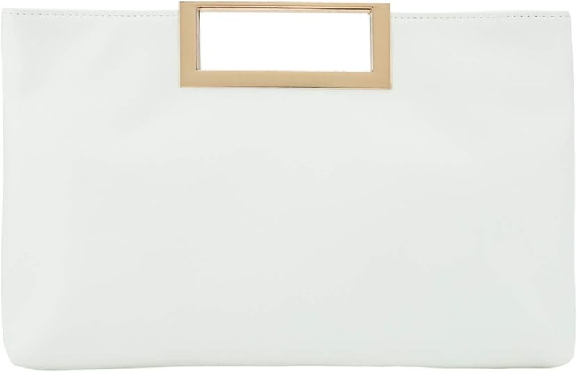 CHARMING TAILOR Fashion PU Leather Handbag Stylish Women Convertible Clutch Purse | Amazon (US)