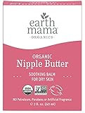 Earth Mama Organic Nipple Butter Breastfeeding Cream, Lanolin-Free, Safe for Nursing & Dry Skin, Non | Amazon (US)