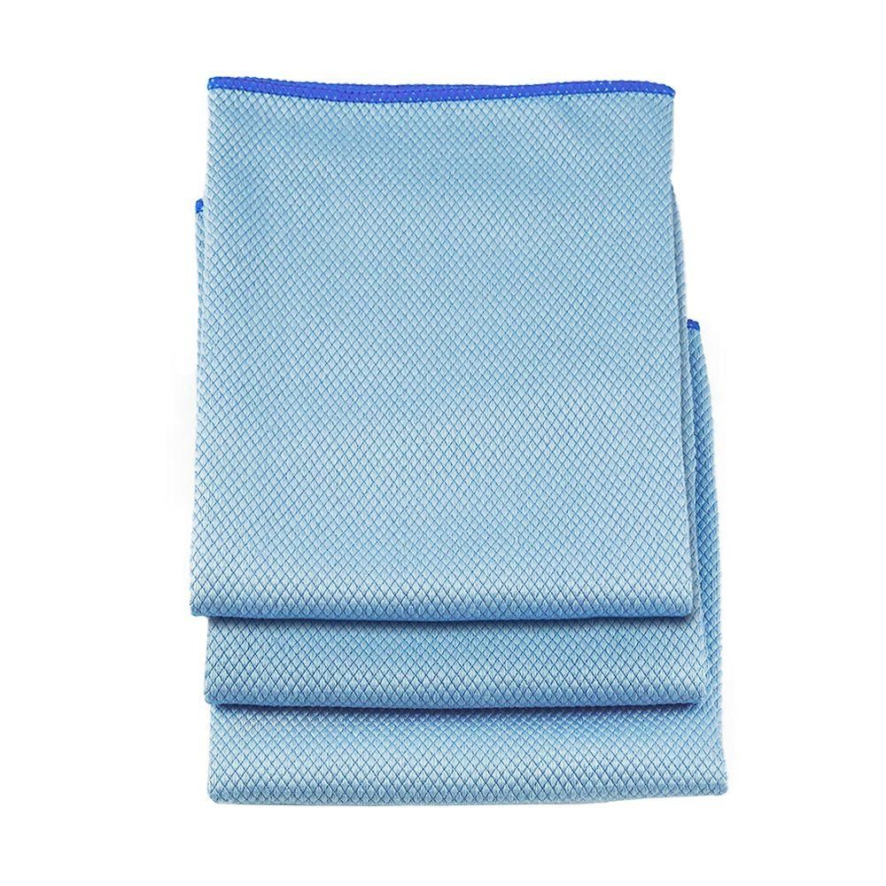 18 in. Large Microfiber Cloths (3-Pack) | The Home Depot