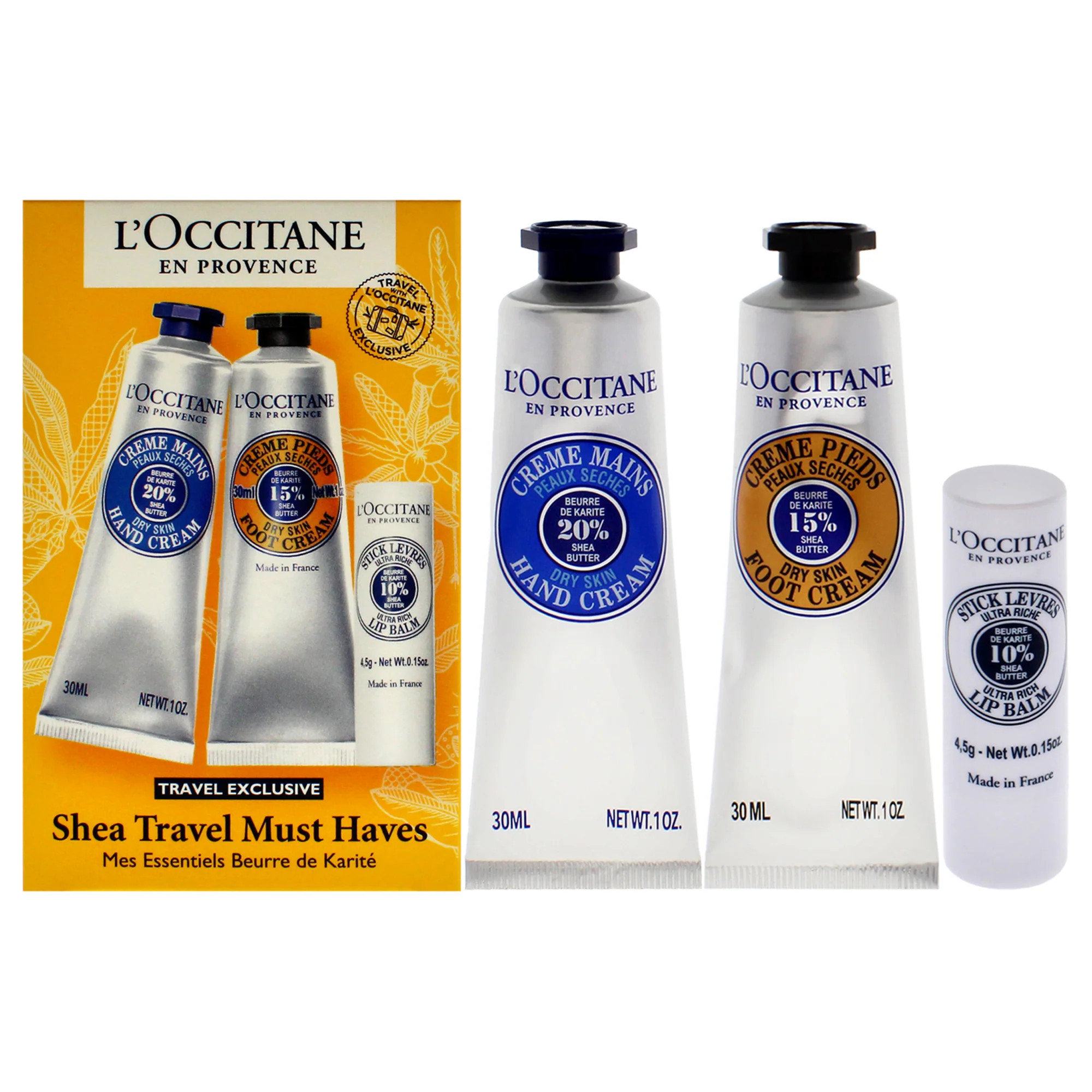 Shea Travel Must Haves Set by LOccitane for Unisex | Shop Simon