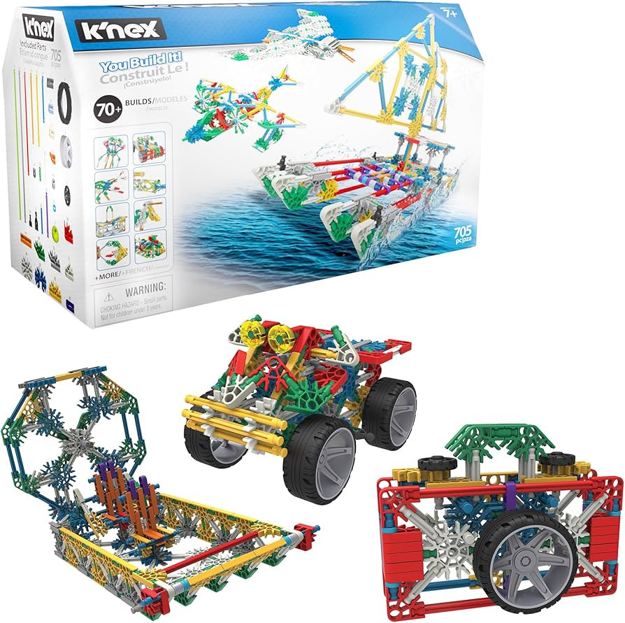 K’NEX Imagine: 70 Model Building Set – 705 Pieces, STEM Learning Creative Construction Model ... | Amazon (US)