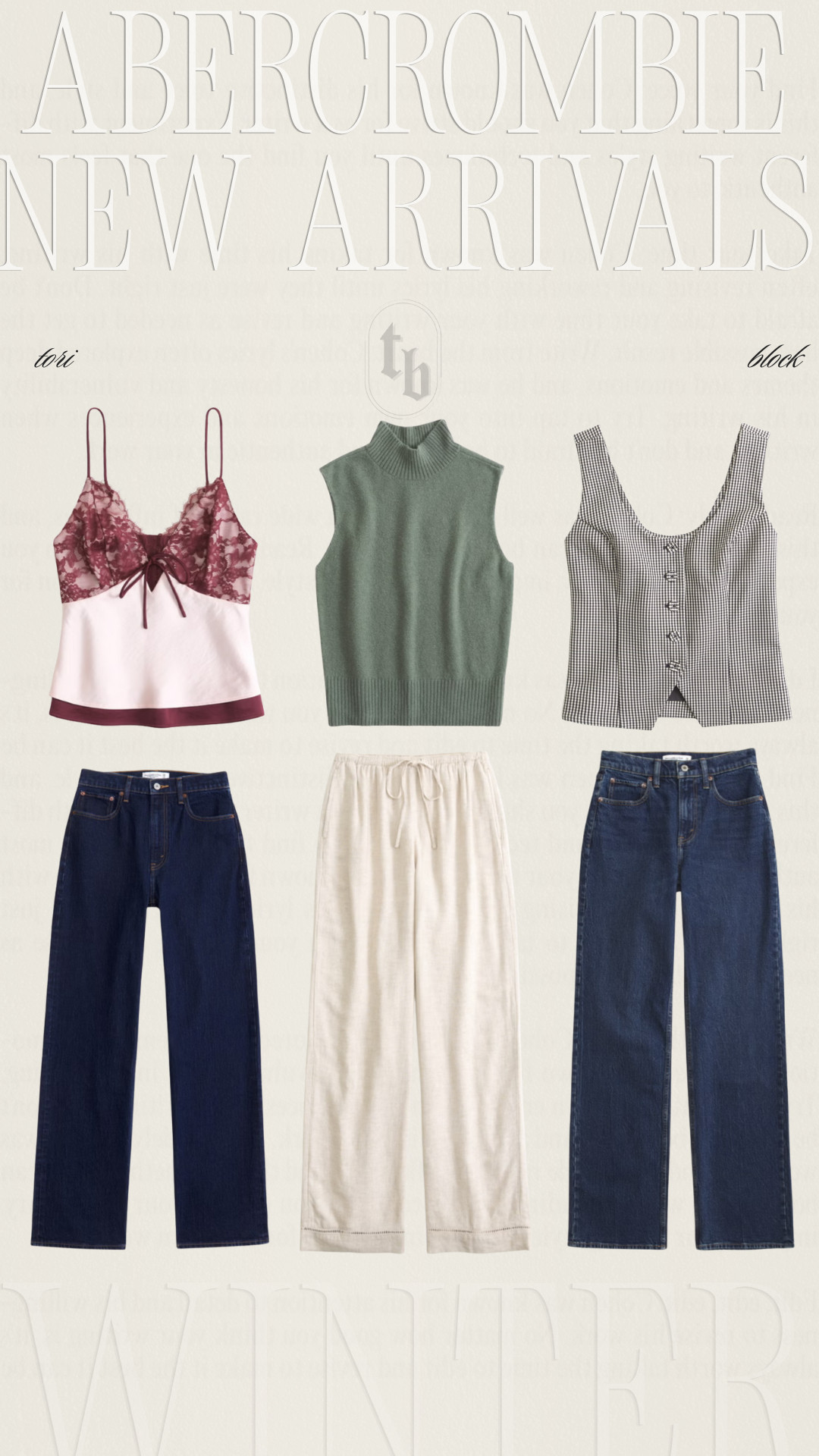 New Abercrombie Arrivals! 

 

#LTKgrwm #LTKootd #LTKMidsize