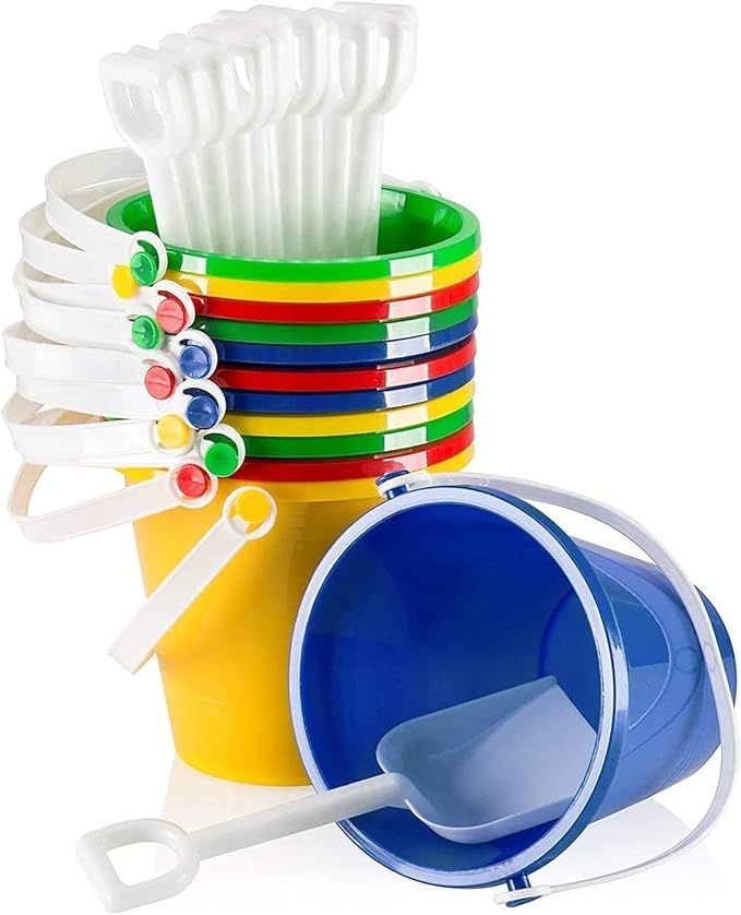 Multi-Purpose Beach Toy - These Beach pails and Shovels for Kids can Also be Used for Pool Outdoo... | Amazon (US)