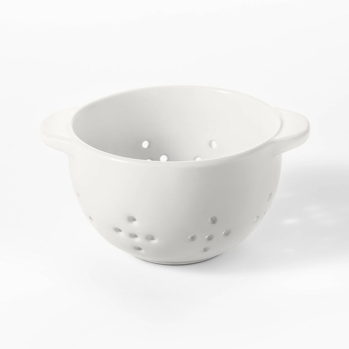 Stoneware Specialty Colander Cream - Figmint™ | Target