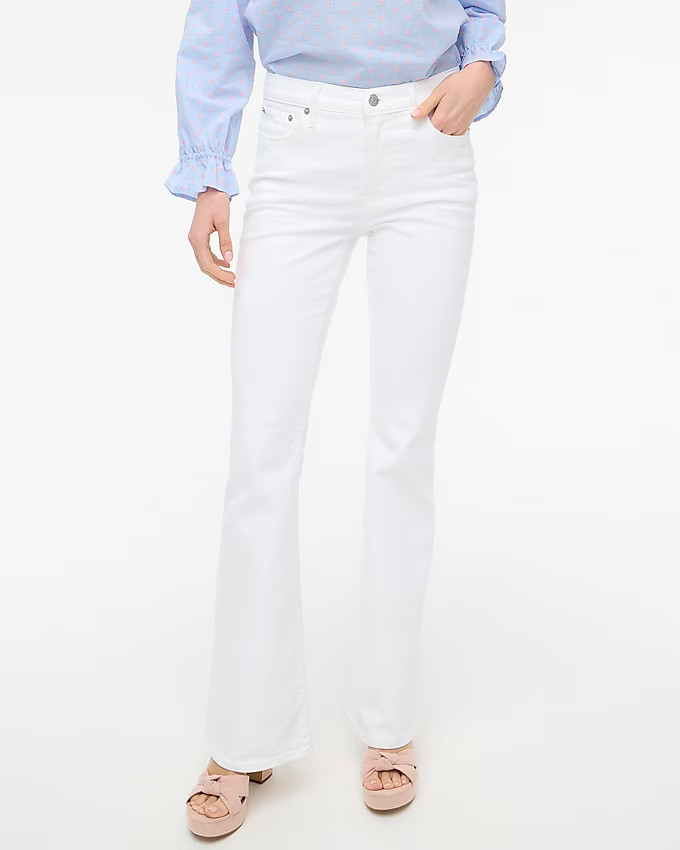 Full-length flare jean in signature stretch | J.Crew Factory