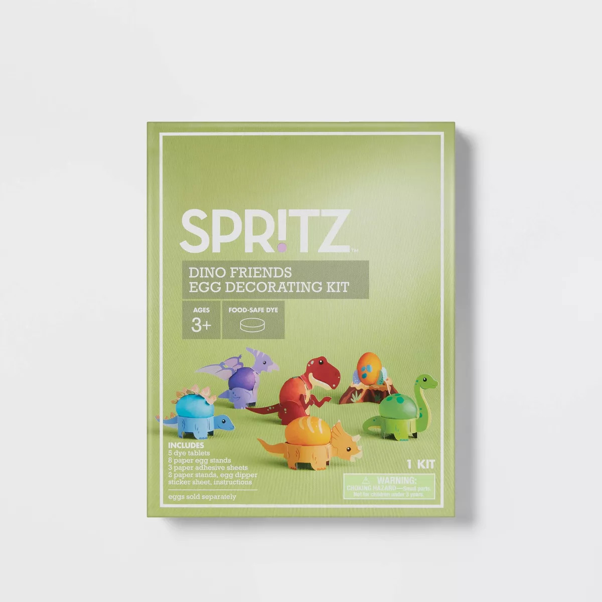 Dinosaur Paper Easter Egg Decorating Kit - Spritz™ | Target