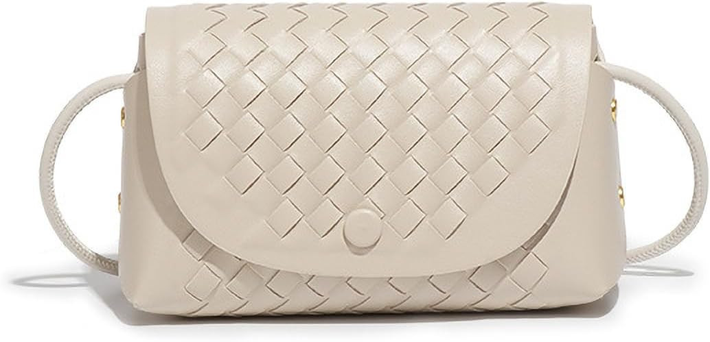 Luxury Mini Small Woven Women's Tote Leather Fashion Travel Daily Crossbody Bag | Amazon (US)