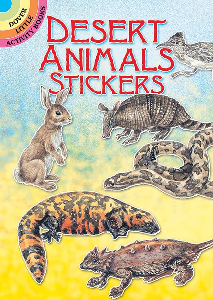 Desert Animals Stickers (Dover Little Activity Books: Animals) | Amazon (US)