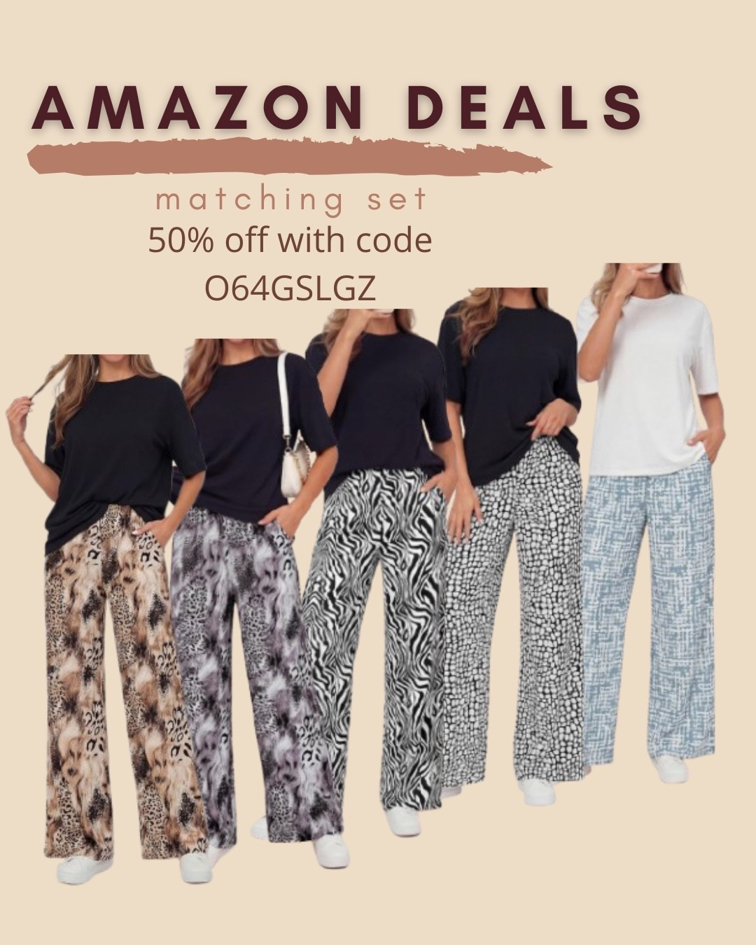 $14 ends 4/6

Amazon set
Amazon fashion
Amazon deals
Matching set
Lounge set
Pajama set
Two piece set


#LTKSaleAlert