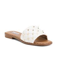 STEVE MADDEN
Padded Embellishment Studded Flat Sandals
$29.99
Compare At $50 
help
 | Marshalls
