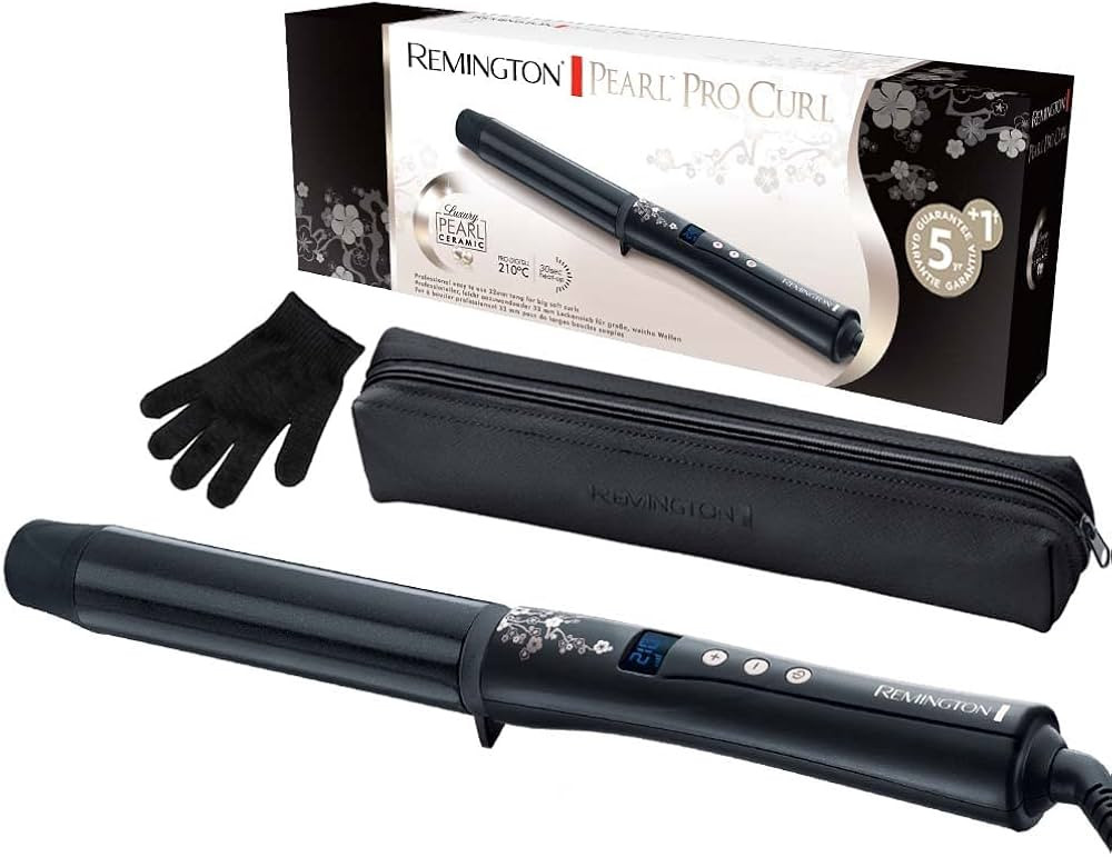 Remington Lockenstab große Locken [32mm] Pearl Digital (Keramikbeschichtung mit echten Perlen) L... | Amazon (DE)