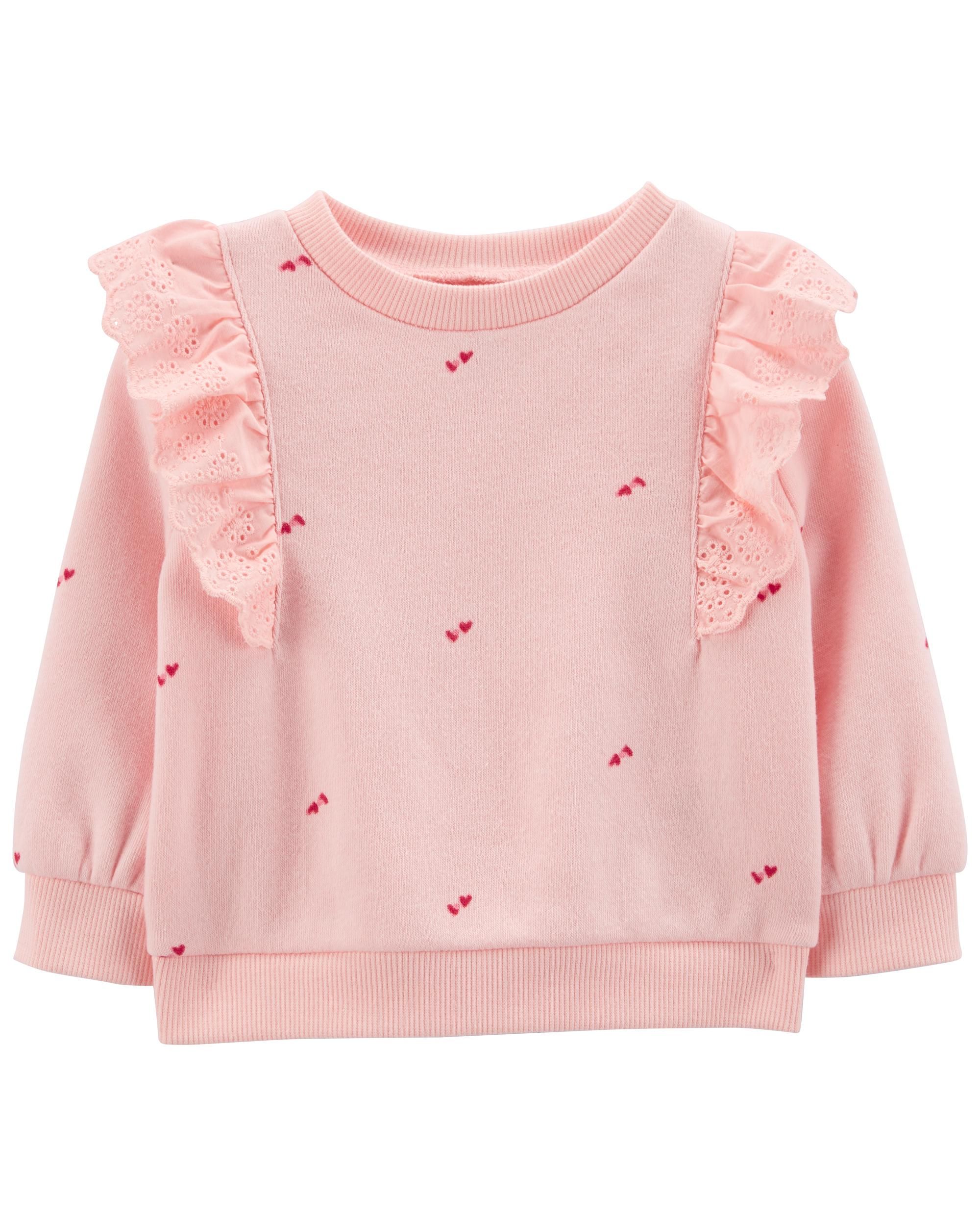 Heart Printed Pullover Sweater | Carter's