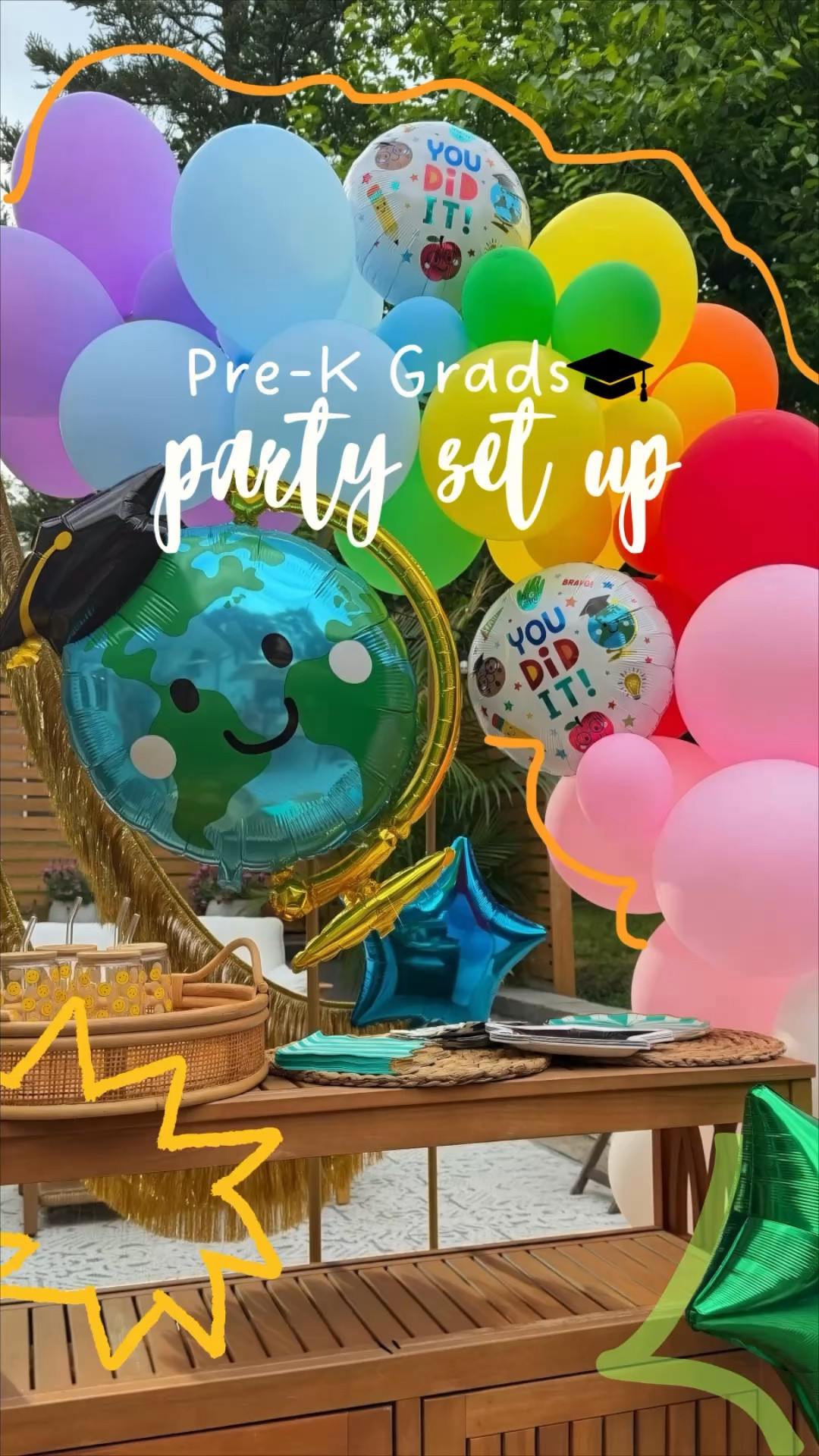 I can’t believe I have a soon-to-be Kindergartener! 🎓✨ Every milestone is worth celebrating, and @michaelsstores made it so easy to create a colorful, happy setup for our little grad.

These balloon garland kits, party supplies, and decorations are perfect for graduation celebrations, end-of-year parties, or even teachers looking to create something special for their students in the classroom. 💛

Follow @michaelsstores for endless party inspiration and everything you need to make every celebration unforgettable!

#MichaelsMakers #MakeItWithMichaels #EverythingToCreateAnything #graduationparty #kindergartengraduation #prekgraduation

#LTKdayinmylife #LTKmomlife
