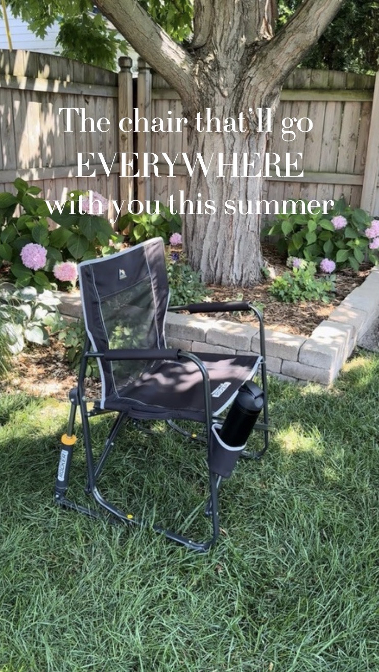 From the sidelines 📣 to summer nights by the campfire 🏕️ this chair will keep up with you all summer!! 

Amazon outdoor chair | Amazon rocking chair | folding rocking chair | portable rocking chair | camping chair | outdoor seating | backyard seating | patio chair | lawn chair | soccer mom essentials | baseball game essentials | camping gear | tailgate essentials | summer outdoor living | porch chair | travel chair | comfortable camping chair | outdoor entertaining | Amazon home finds | summer essentials

#LTKHome #LTKSeasonal #LTKmomlife