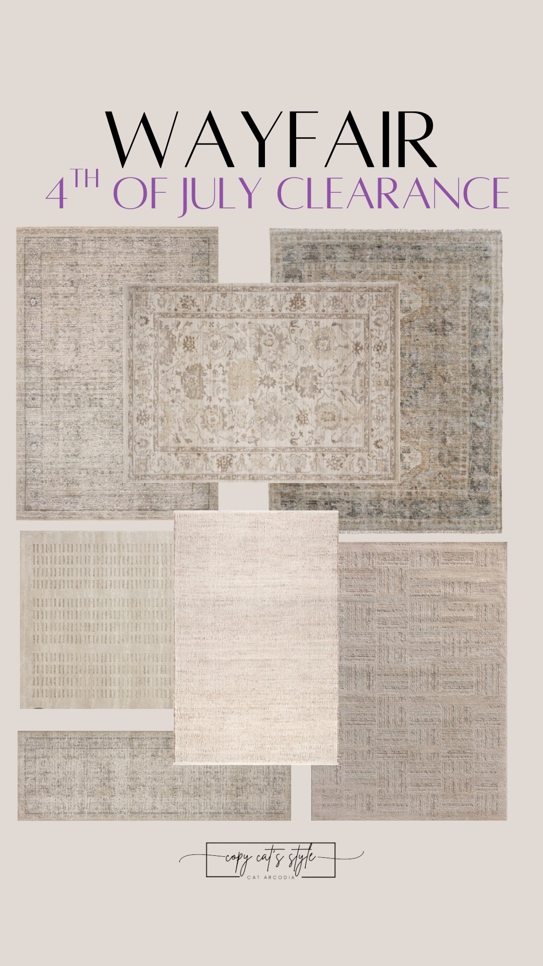 Wayfair rugs on major sale! 4th of July savings, area rugs, living room rugs, Wayfair area rugs

#LTKHome #LTKSaleAlert