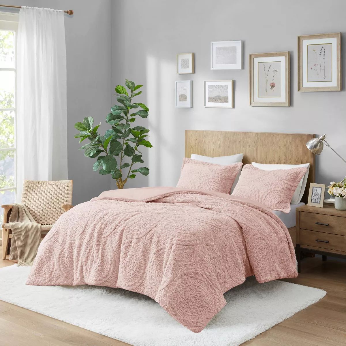 Alivia Faux Fur Ultra Plush Comforter Mini Set | Target