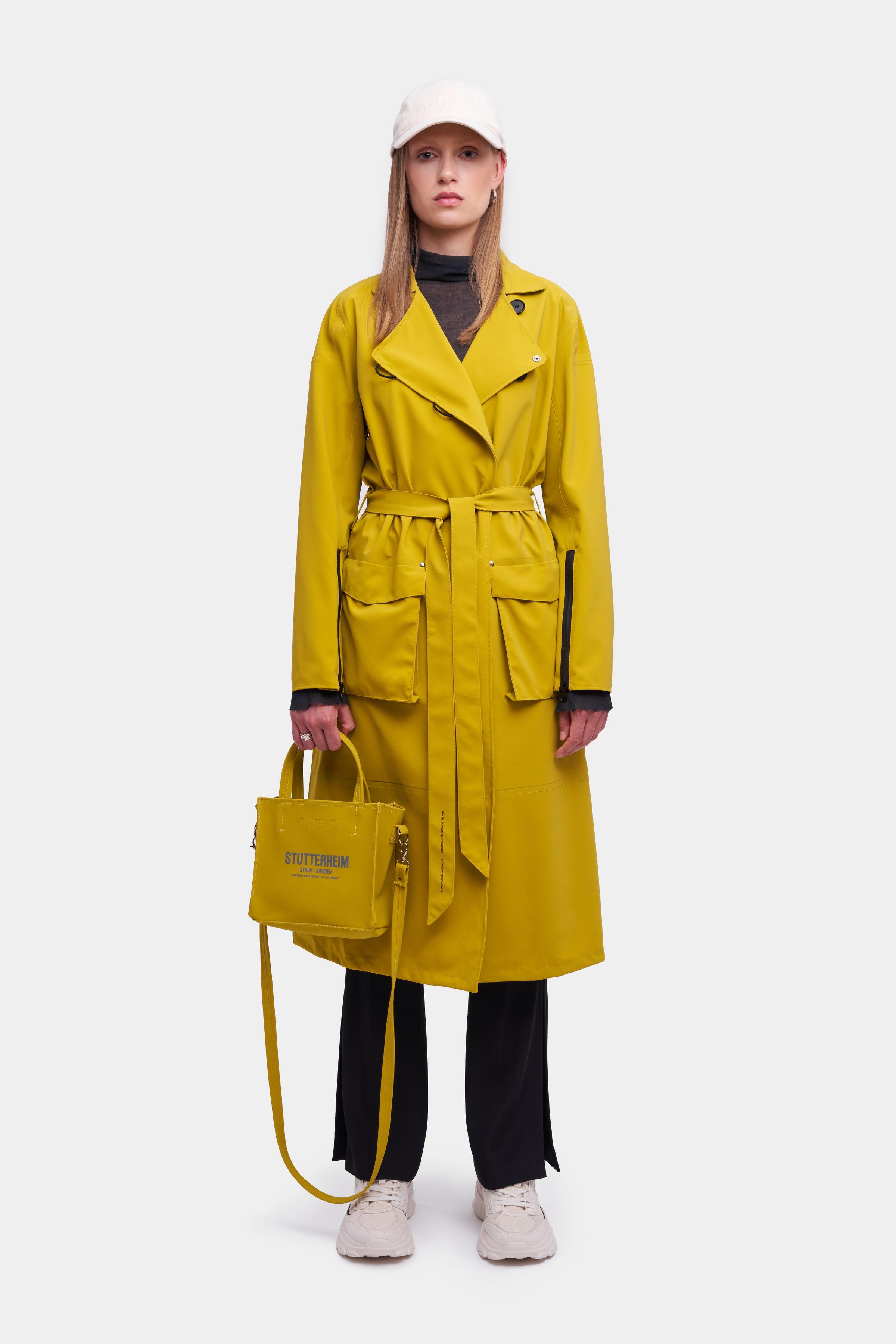 Kista Matte Trench Coat Gold  | STUTTERHEIM GB | Stutterheim