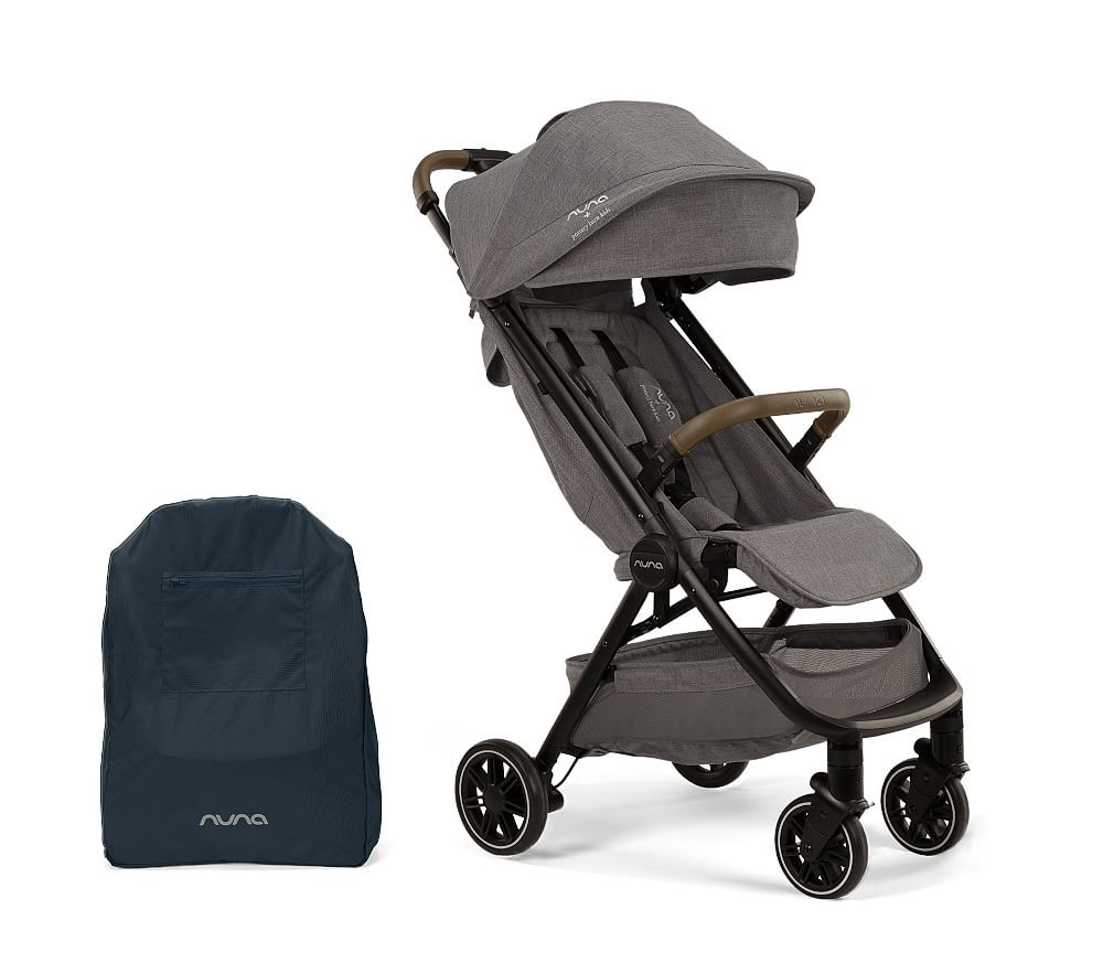 Nuna TRVL Stroller, Brushstroke Dot Granite | Pottery Barn Kids