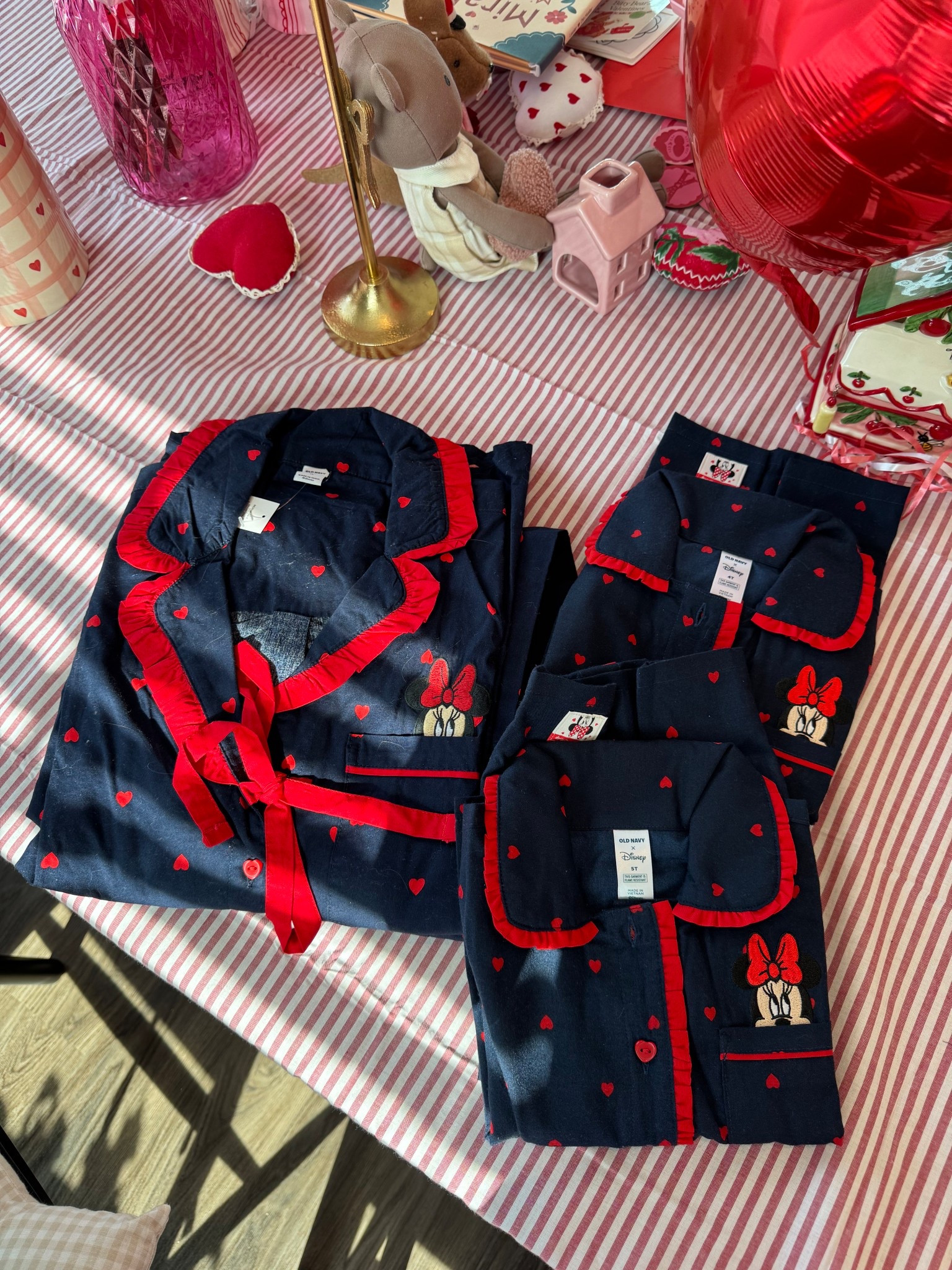 The cutest Minnie Mama and Me matching pajamas!!! Womens is currently sold out but the girls still
Have some sizes left!! On MAJOR SALE! Under $16❤️ 

#LTKValentine #LTKKids