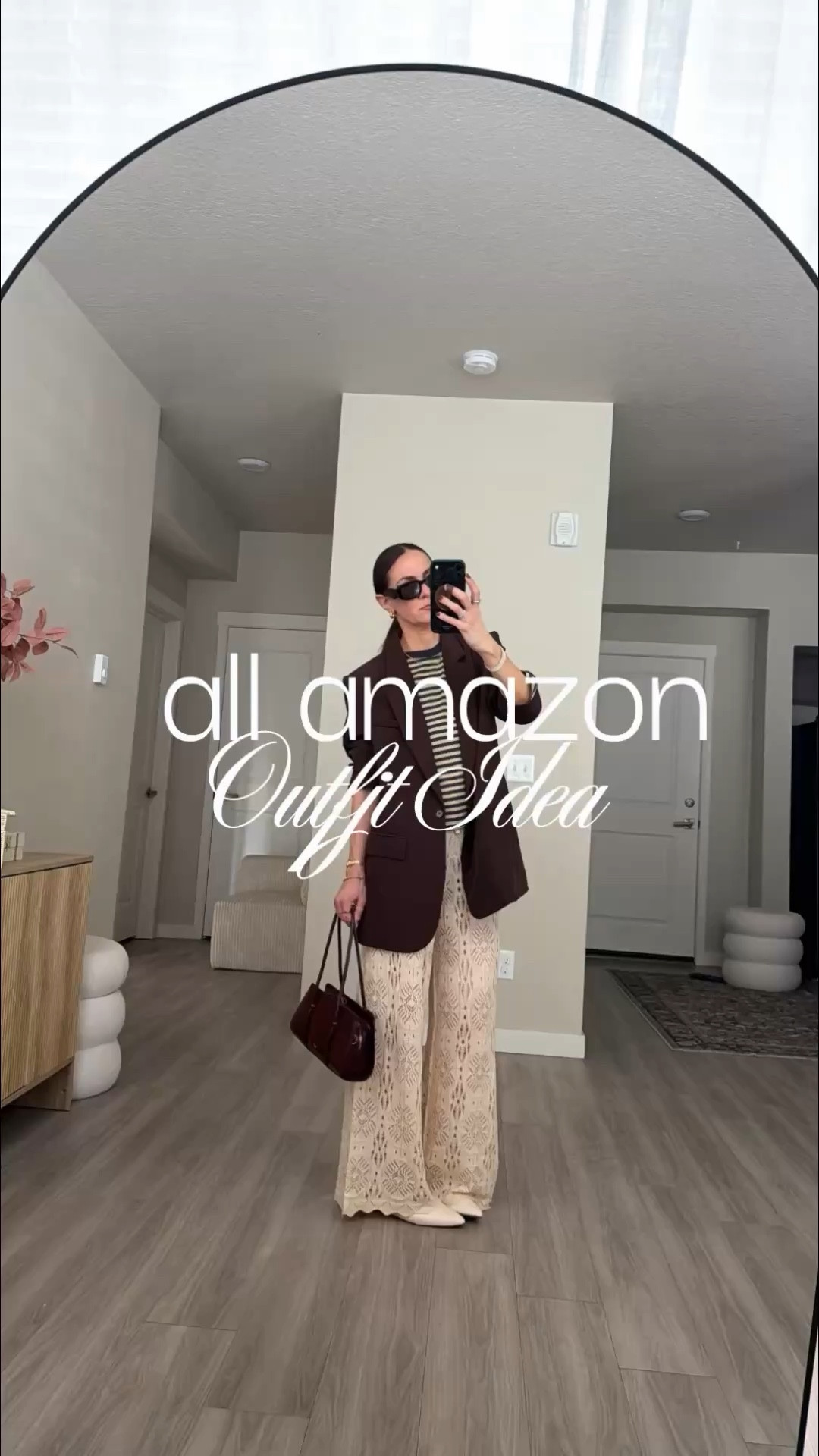 amazon outfit 
beach cover up 
blazer
