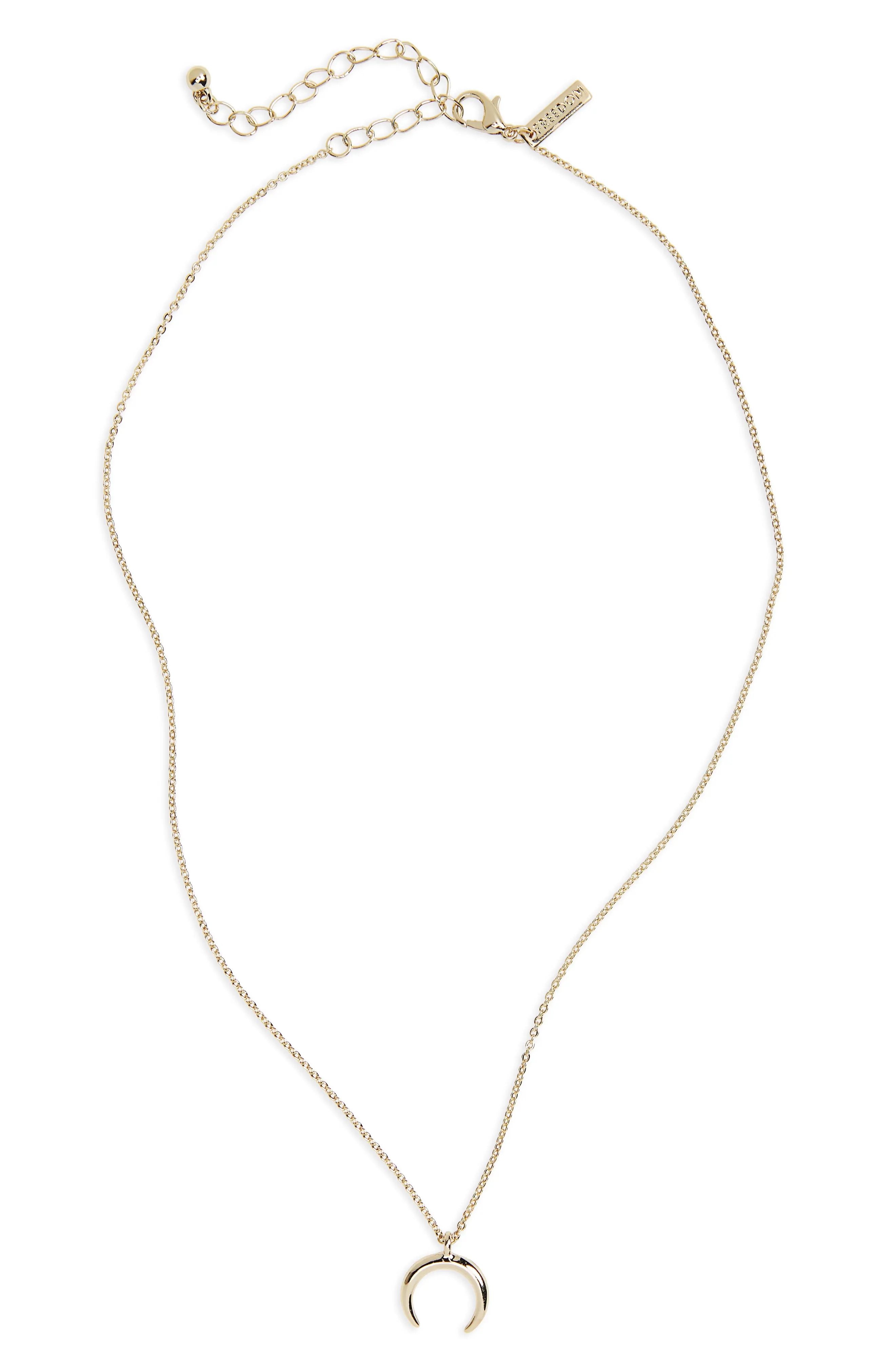 Horn Charm Necklace | Nordstrom
