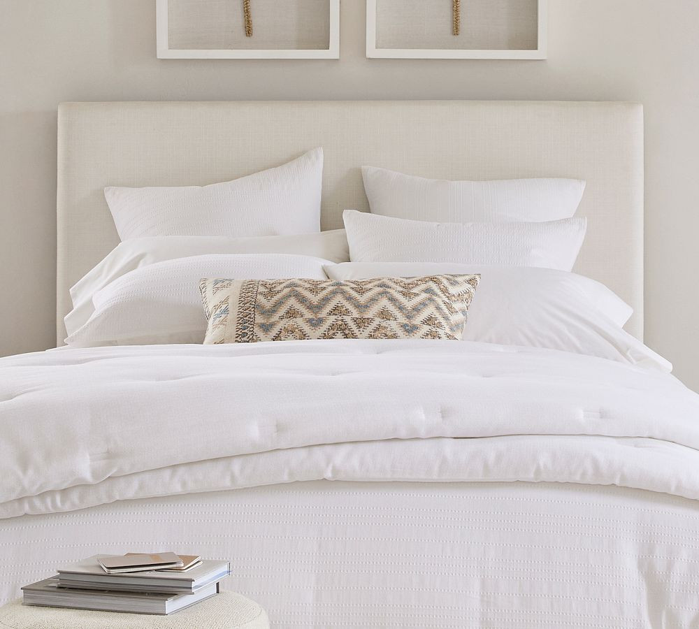 Raleigh Square Upholstered Headboard | Pottery Barn (US)