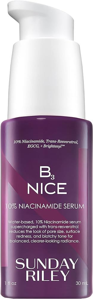 Sunday Riley B3 Nice 10% Niacinamide Serum | Amazon (US)