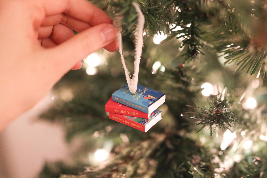 Abby Jimenez Mini Book Stack Ornament | handmade christmas just for the summer, reader, romance, ... | Etsy (US)