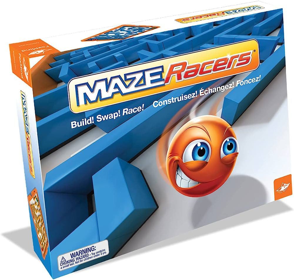 FoxMind Games: Maze Racers, Exciting Building and Racing Board Game, Competitive Gameplay, 2 to 4... | Amazon (US)