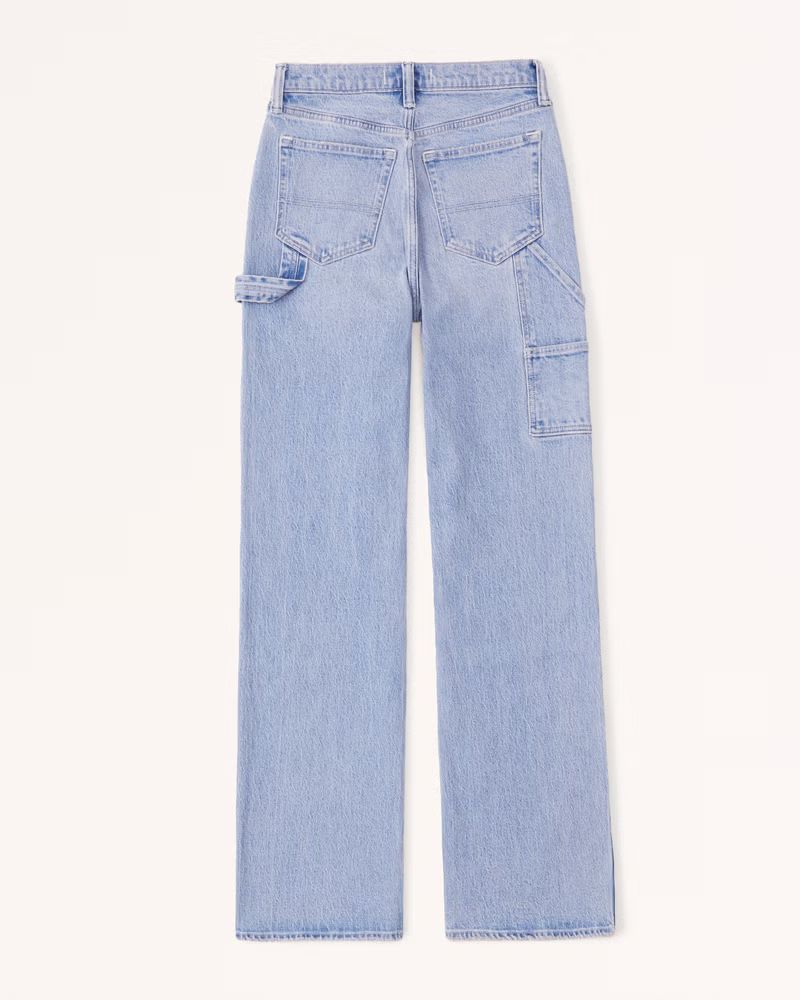 Curve Love High Rise 90s Relaxed Jean | Abercrombie & Fitch (US)