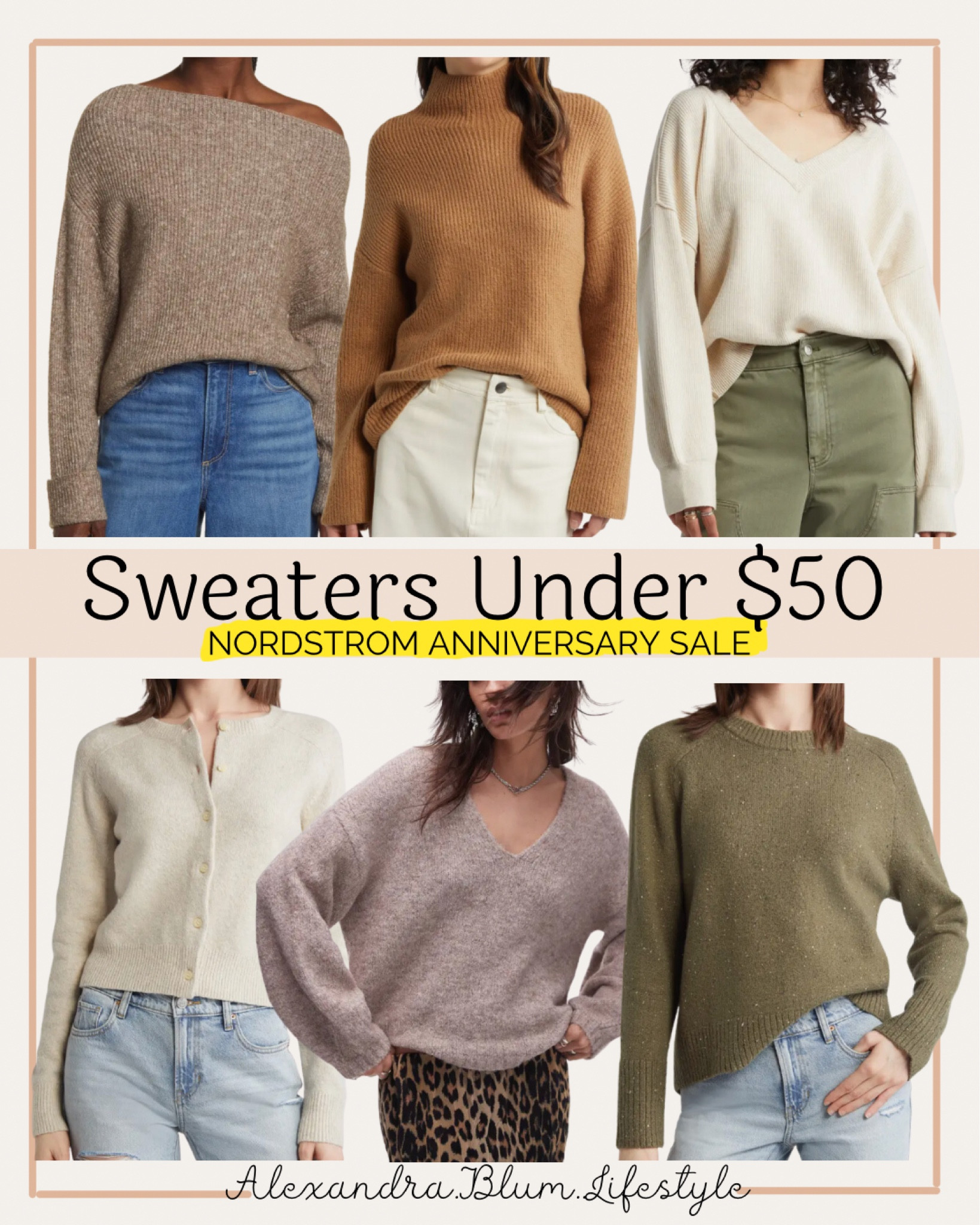 Nordstrom Anniversary Sale finds under $50! Perfect sweaters for fall and winter outfits! All affordable picks and sale finds! 

#LTKSummerSales #LTKxNSale #LTKFindsUnder50