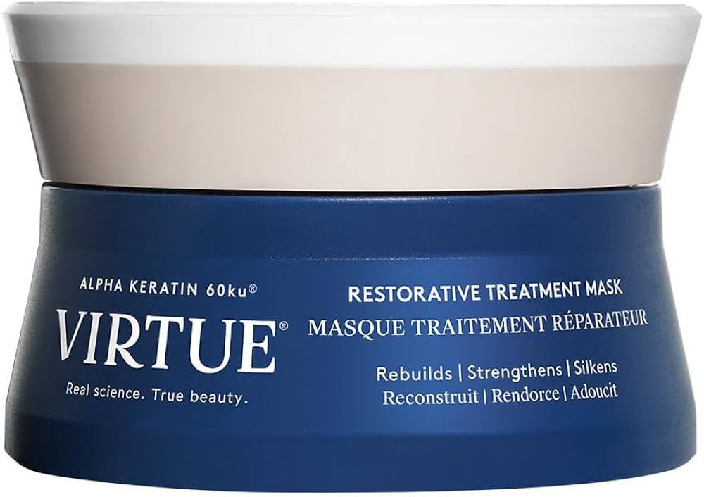 Virtue Restorative Hair Mask Treatment for Damaged Hair with Keratin and Baobab Seed Oil, Safe fo... | Amazon (US)