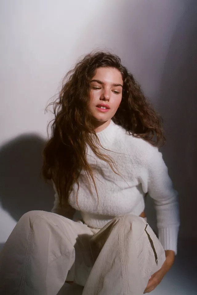 UO Cleo Mock Neck Sweater | Urban Outfitters (US and RoW)