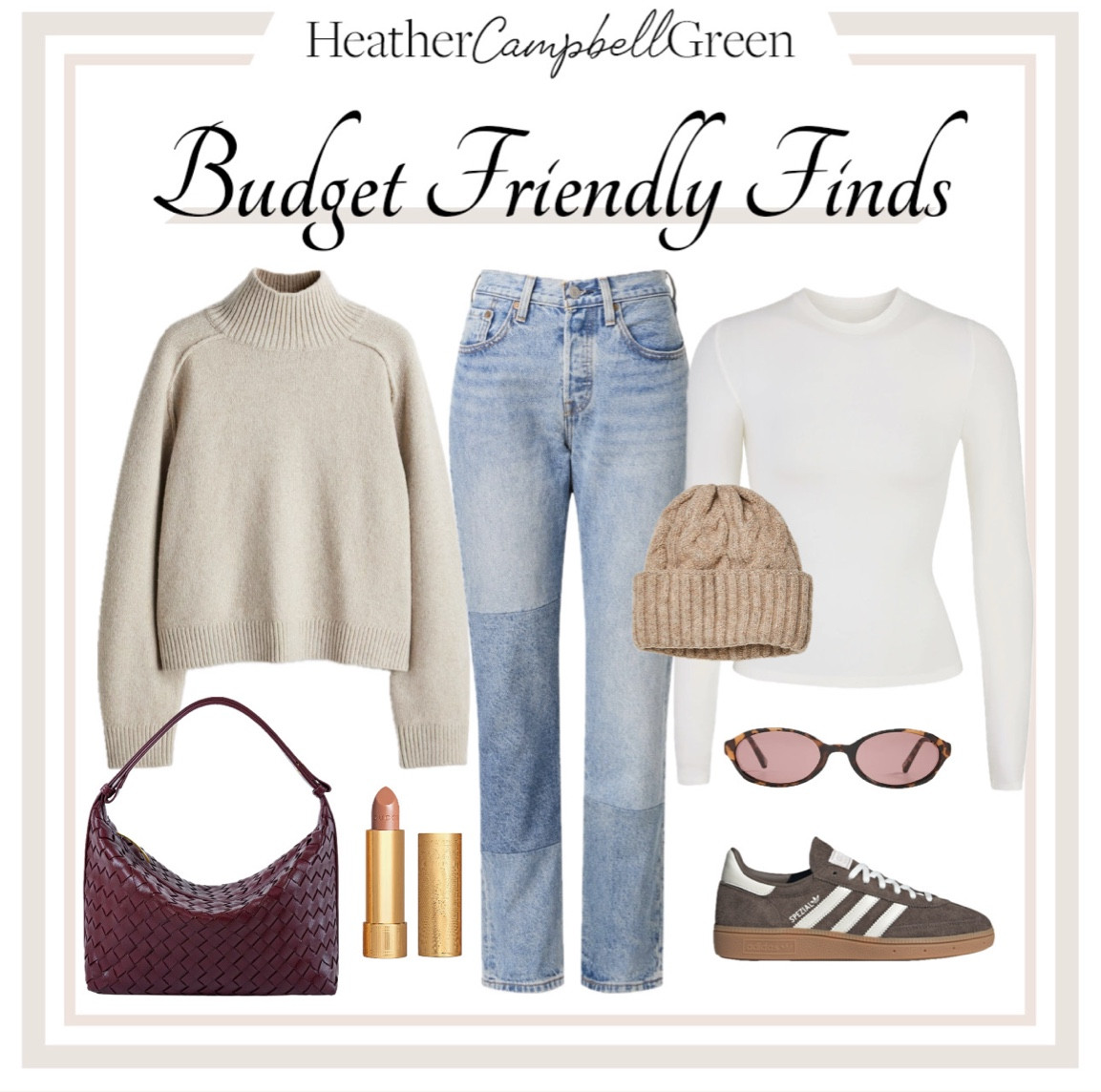 Best selling jeans worn by Jennifer Aniston, cozy lock neck neutral sweater easy outfit that will make you look put together on a budget 


#LTKStyleTip #LTKSaleAlert #LTKFindsUnder100
