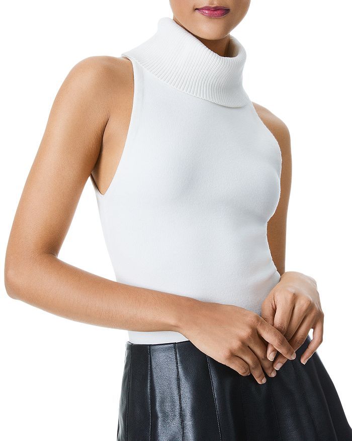 Darina Sleeveless Turtleneck Sweater | Bloomingdale's (US)