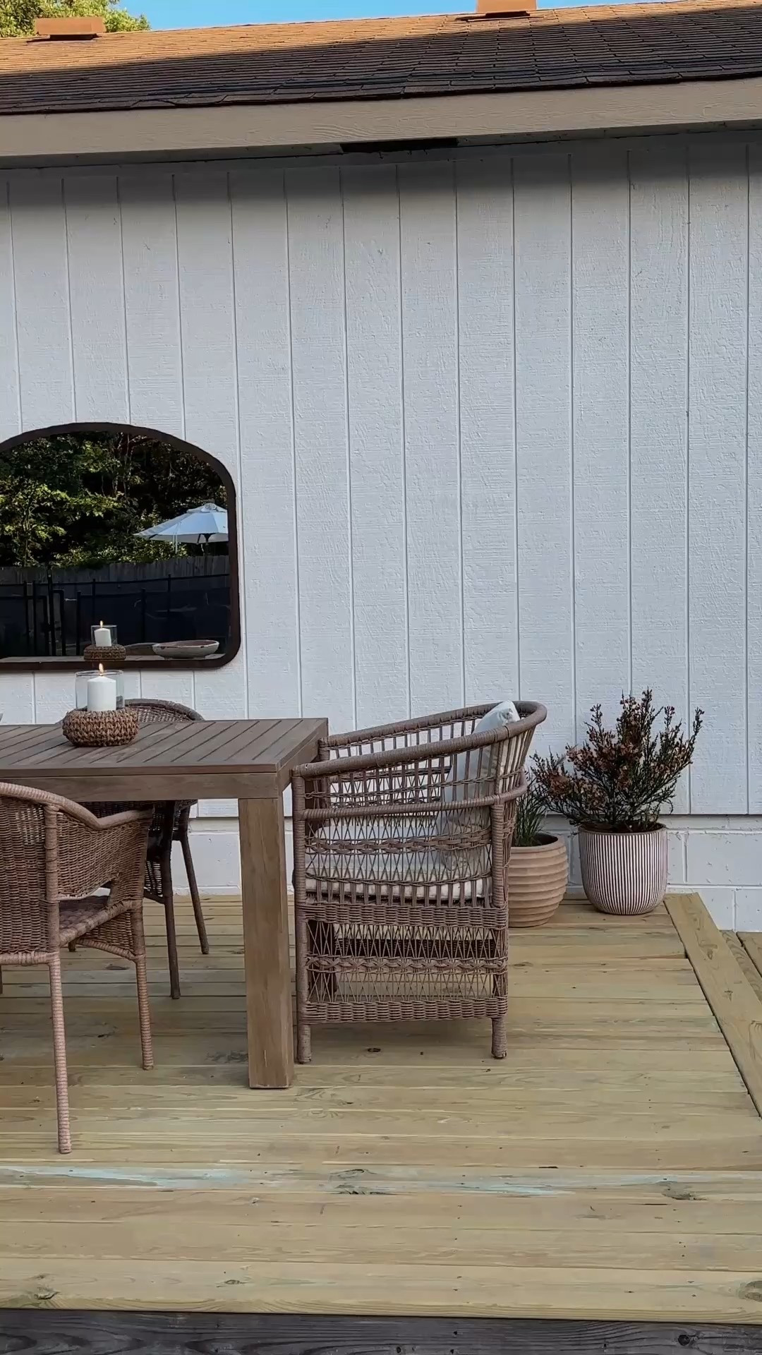 Outdoor dining table & chairs that LAST! 

#LTKHome #LTKParties #LTKSeasonal