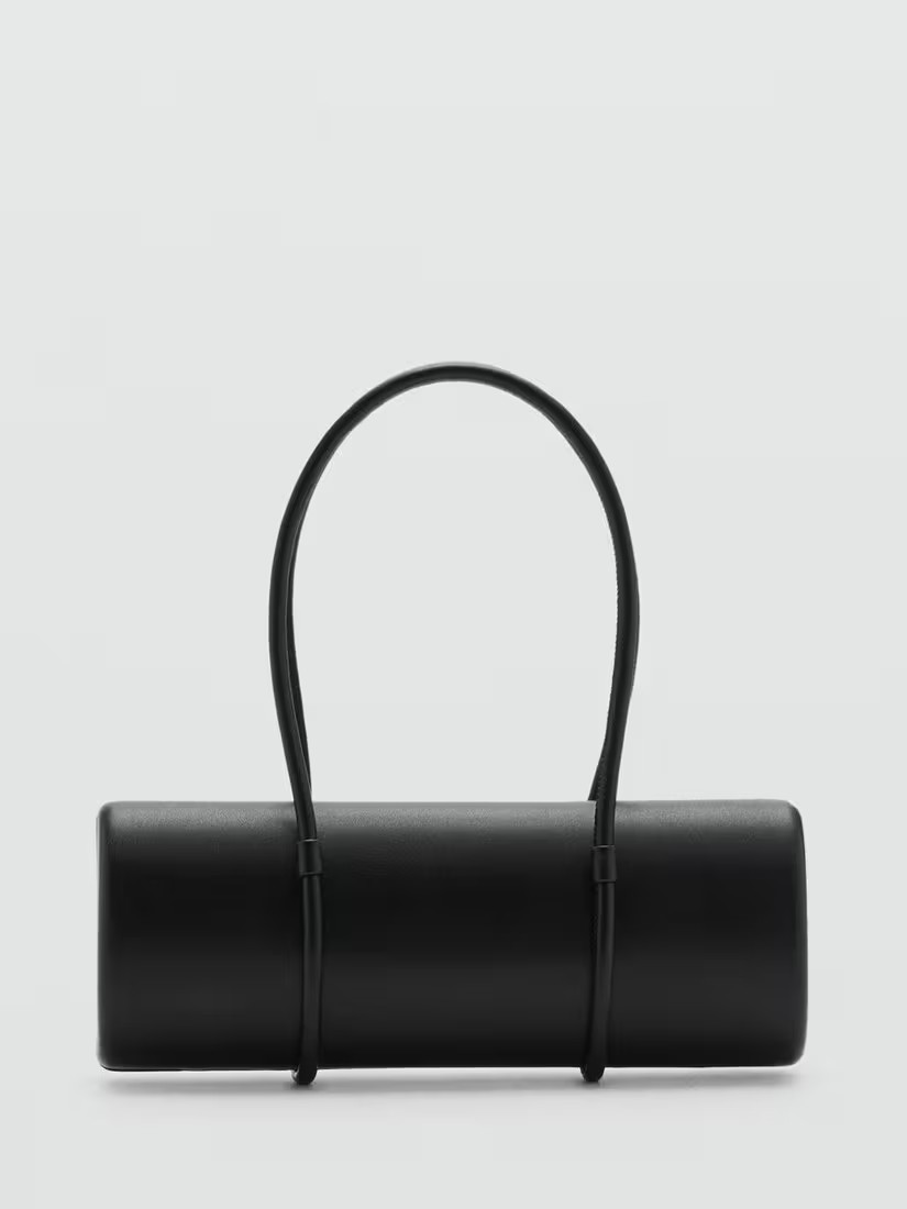 MangoGunche Clutch Bag, Black | John Lewis (UK)
