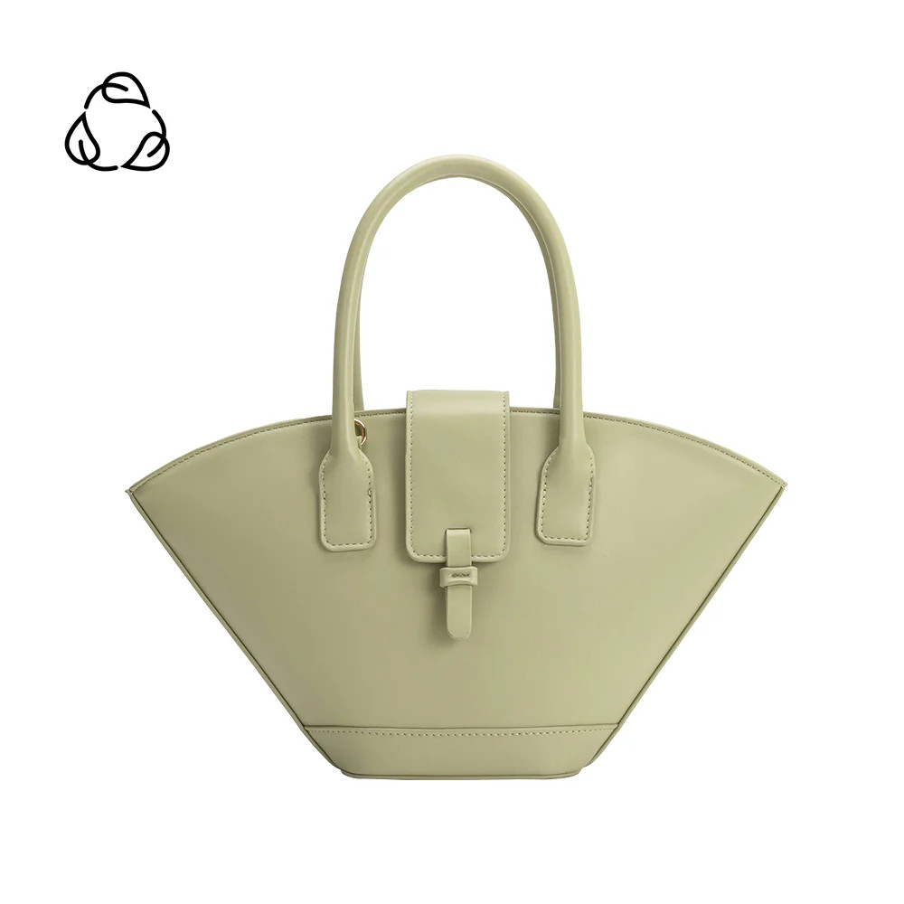 Mint Violet Recycled Vegan Leather Crossbody Bag | Melie Bianco | Melie Bianco