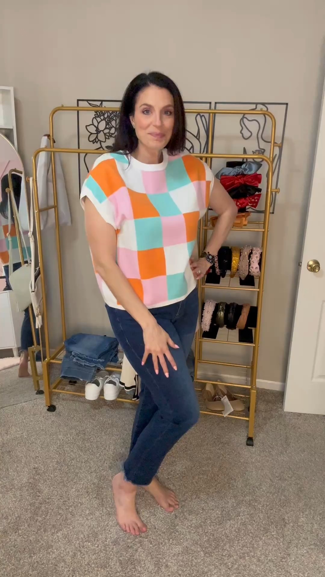 Amazon fashion haul! #amazon #fashion #womensclothing #springfashion #womenstops #jeans #tshirts #shirts #tanktops 